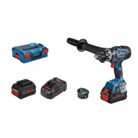 BOSCH GSR 18V-150 C gręžtuvas - suktuvas 2x8 Ah ProCore L-Boxx